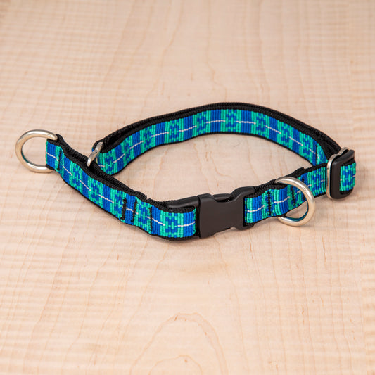 Limited Slip Collar - Aqua Woven