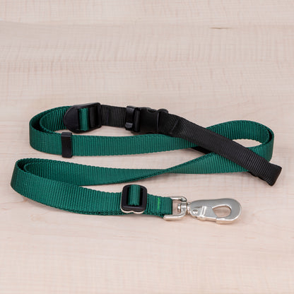 Sports Doggie Leash -  Forest Green